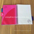 Printing Hard Soft Cover Spiral A5 Exercise Notebooks Dividers